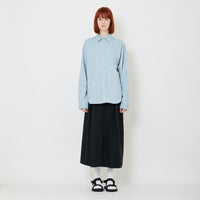 Adult Genderless Oversized Shirt - Blue - SU2408006C