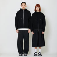 Adult Genderless Oversized Jacket - Black - SU2408007B