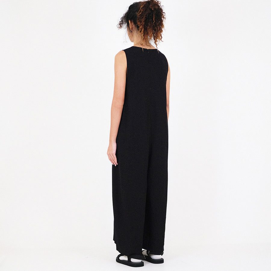 Women Jumpsuit - Black - SW2311157B