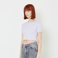 Women Embroidery Cropped Top - SW2407077