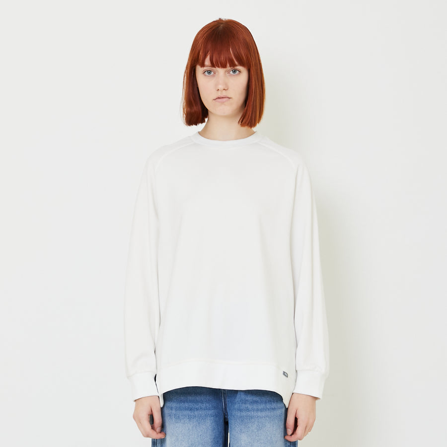 Women Raglan Sleeve Top - Off White - SW2407083A