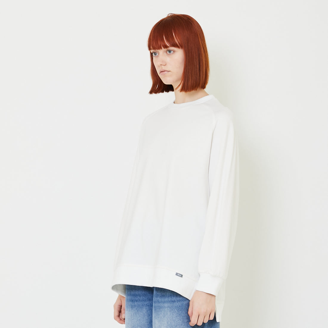 Women Raglan Sleeve Top - Off White - SW2407083A