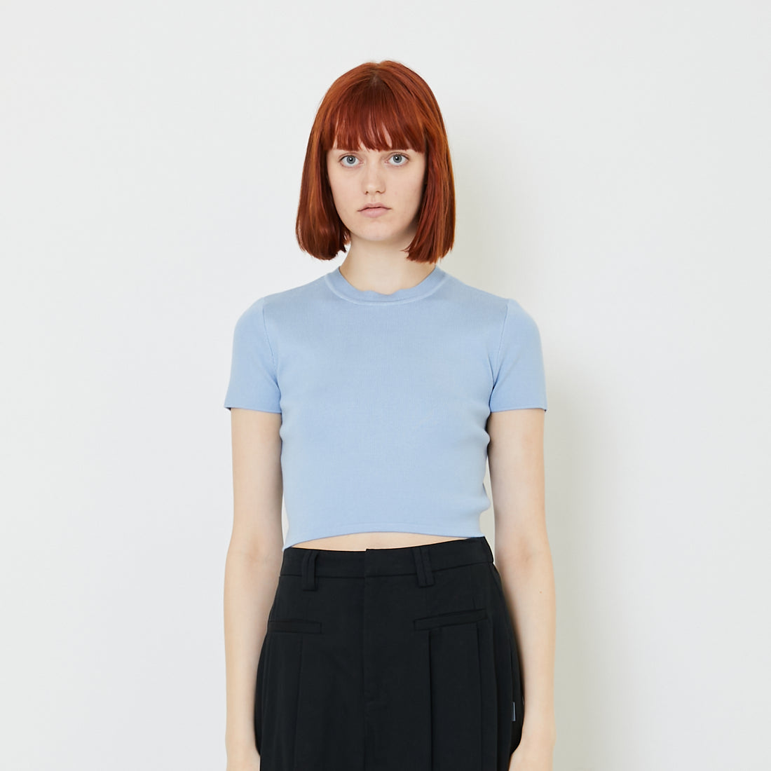 Women Knit Cropped Top - SW2408100