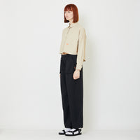 Women Cargo Pants - Black - SW2408120B