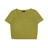 Women Square Neck Knit Top - SW2409126