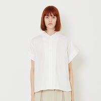 Women Oversized Shirt - Off White - SW2409138A