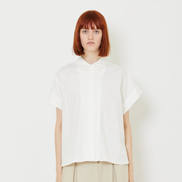 Women Oversized Shirt - Off White - SW2409138A