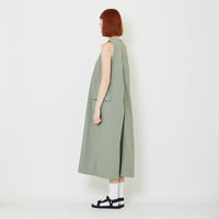 Women Cargo Dress - Dusty Green - SW2409142A