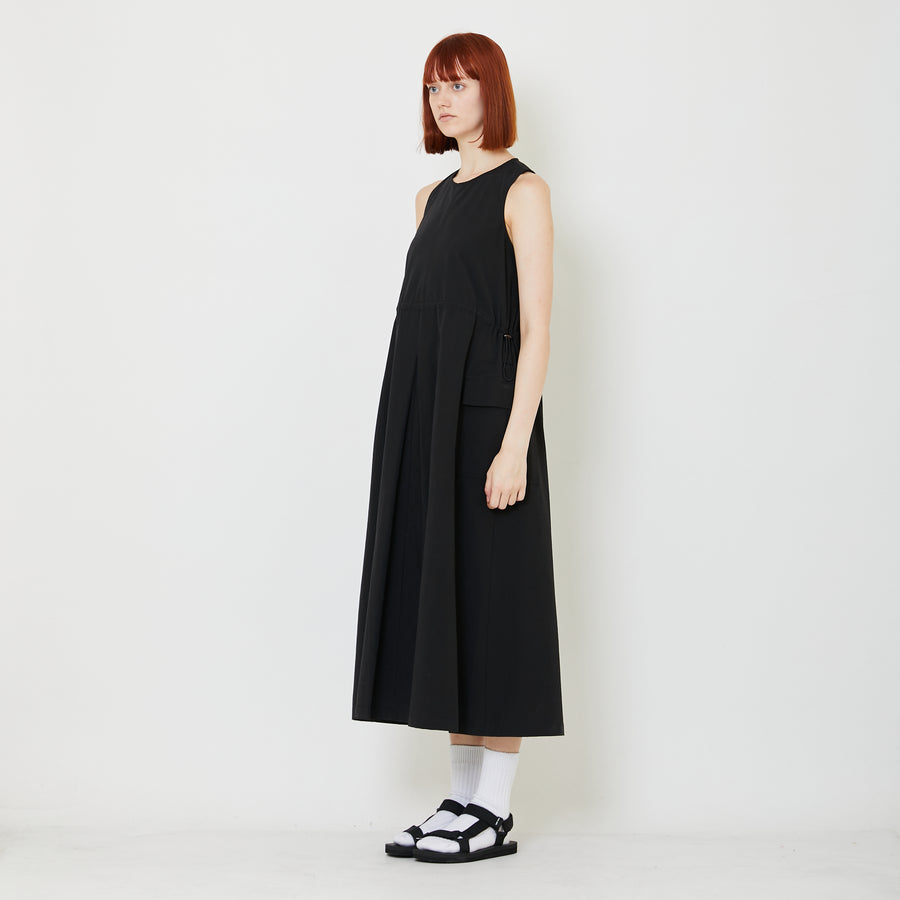 Women Cargo Dress - Black - SW2409142B