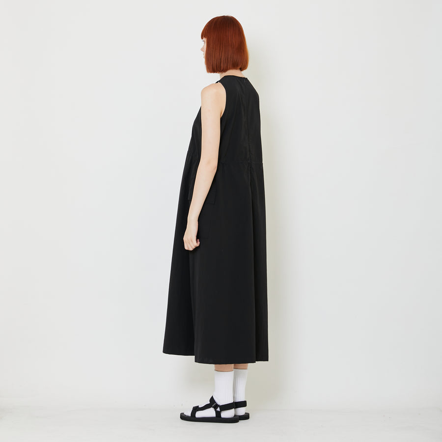 Women Cargo Dress - Black - SW2409142B