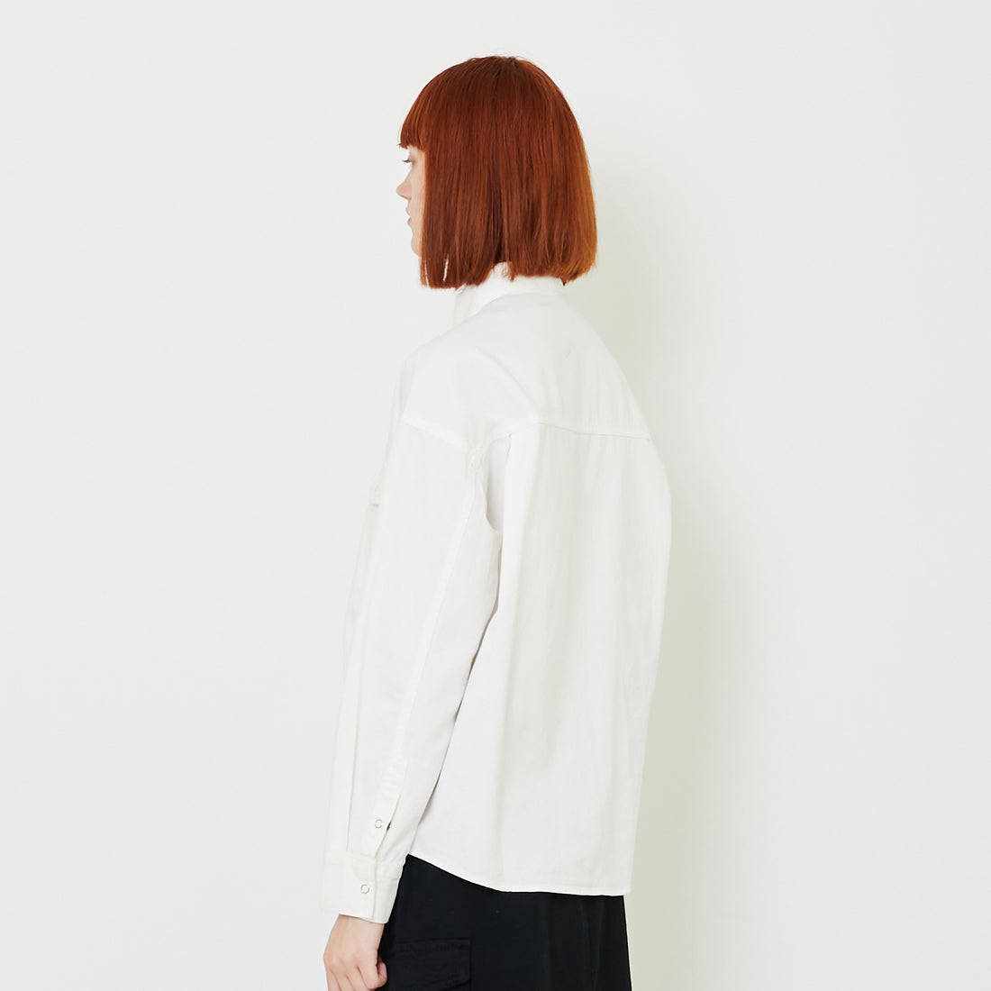 Women Shirt - Off White - SW2409143A