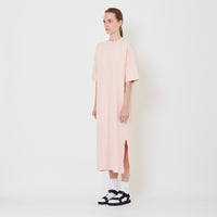 Women Oversized T-Shirt Dress - Pink - SW2410163A