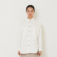 Women Denim Shirt - Off White - SW2410177A