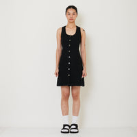 Women Denim Dress - Black - SW2410179B