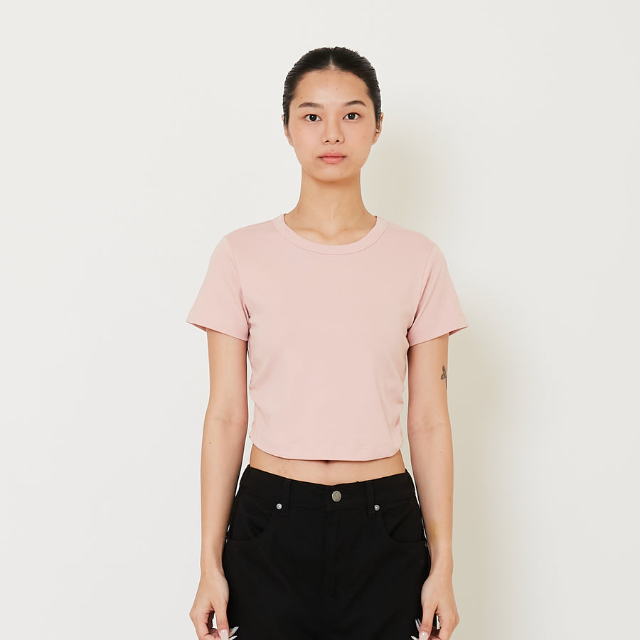 Women Side Gathers Cropped Top - SW2412214