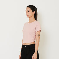 Women Side Gathers Cropped Top - SW2412214