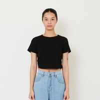 Women Side Gathers Cropped Top - SW2412214