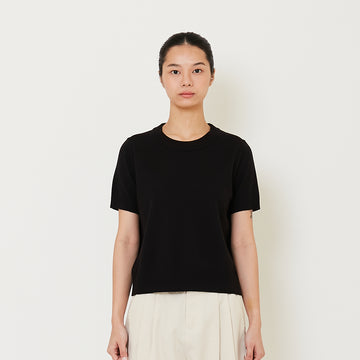 Women Knit Top - Black - SW2412222D