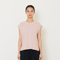 Women Knit Top - Blush - SW2412223B