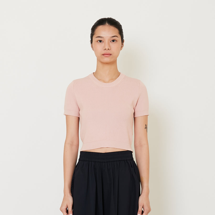 Women Knit Top - Blush - SW2412225C