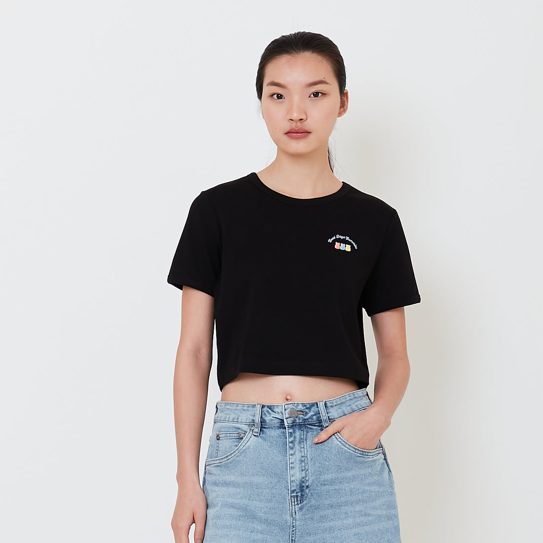 Women Graphic Cropped Top - SW2501002