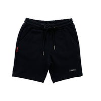 Boy Waffle Knit Shorts - Black - SB2207069C