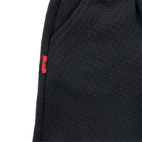 Boy Waffle Knit Shorts - Black - SB2207069C