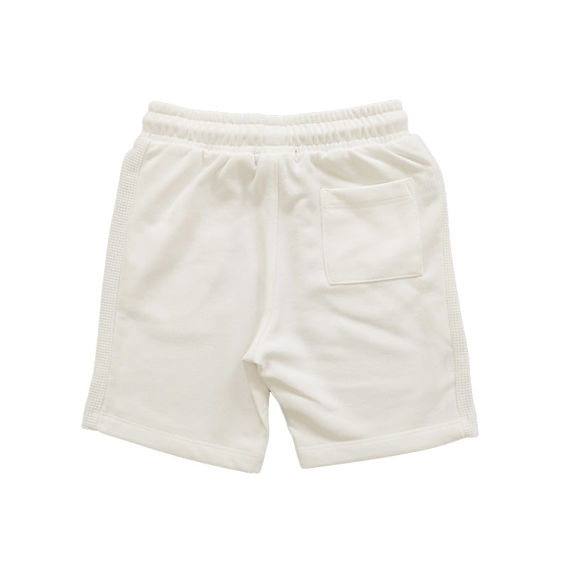 Boy Waffle Knit Shorts - Off White - SB2301152A