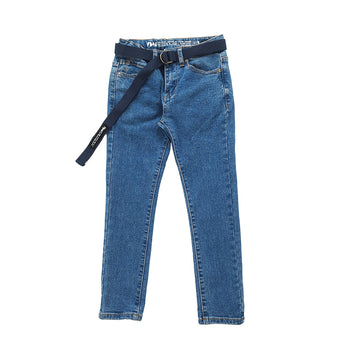 Boy Slim Fit Long Jeans - Blue - SB2301156B