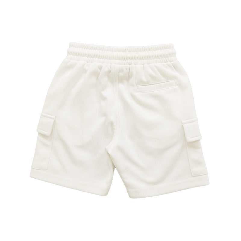 Boy Printed Sweat-Shorts - Off White - SB2302166A