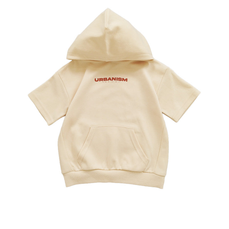 Boy Oversized Hoodie - Beige - SB2303172B