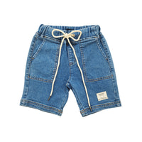 Boy Denim Shorts
 - Blue - SB2303198B