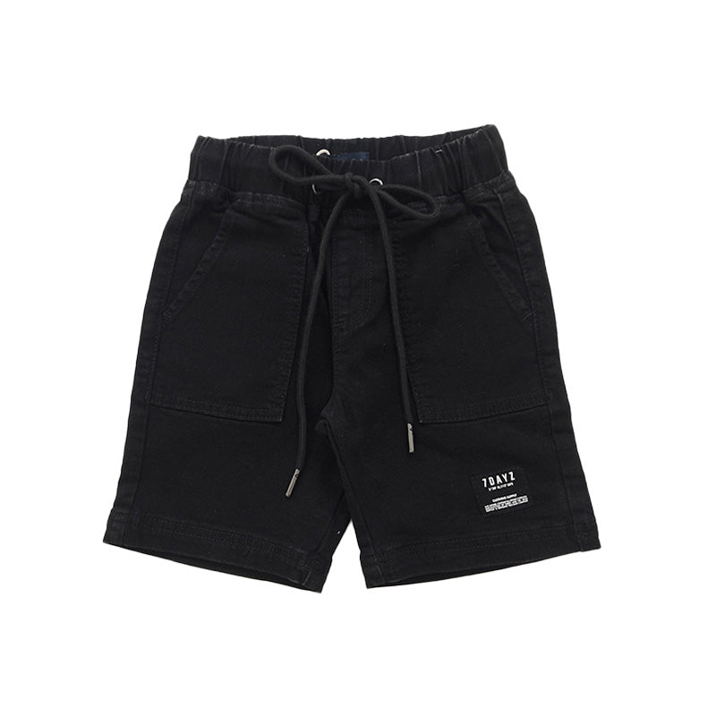 Boy Denim Shorts
 - Black - SB2303198C