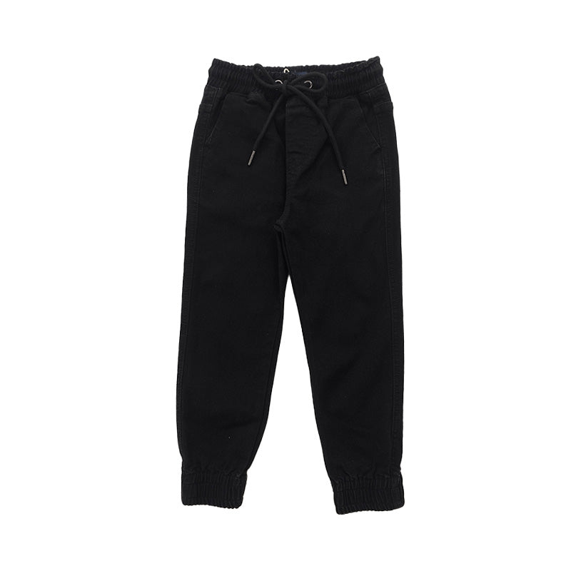 Boy Denim Joggers

 - Black - SB2303199C