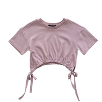 Girl Tie Detailed Cropped Top - SG2302023