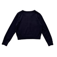 Girl Knit Cardigan - Navy - SG2302027B