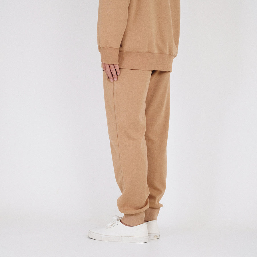 Men Printed Sweatpants - Latte - SM2212156B