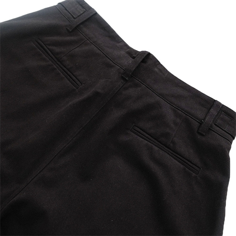 Men Wide Leg Shorts - Black - SM2212167B