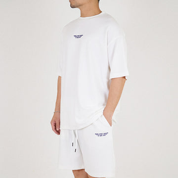 Men Oversized Pique Top - SM2303022