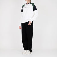 Women Contrast Panelled Sweatshirt - Off White - SW2202428Z