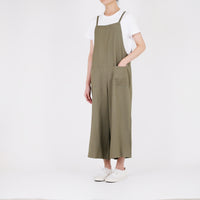 Women Jumpsuit - Army Green - SW2206492A