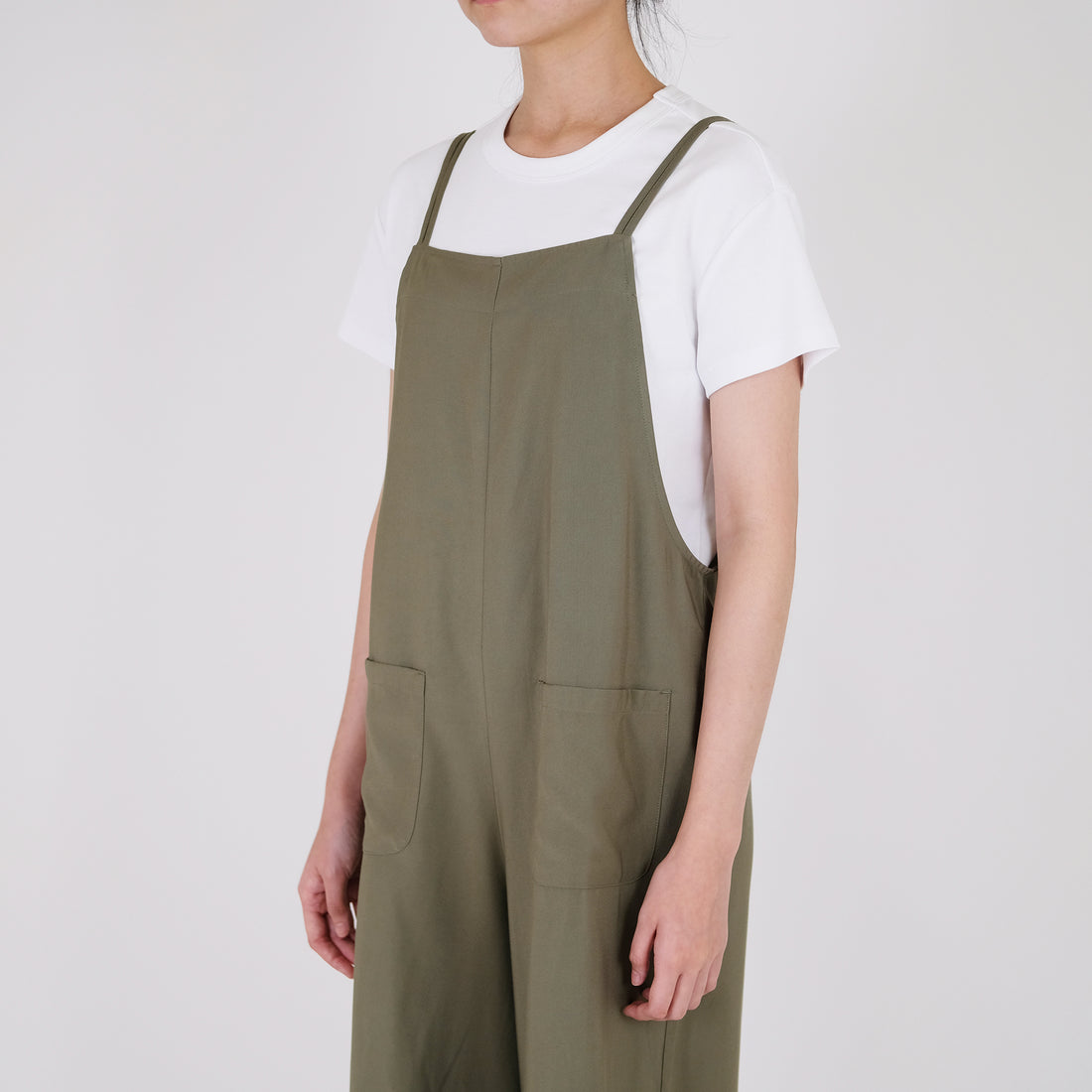 Women Jumpsuit - Army Green - SW2206492A