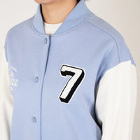 Women Varsity Jacket - Blue - SW2209529Z