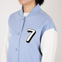 Women Varsity Jacket - Blue - SW2209529Z